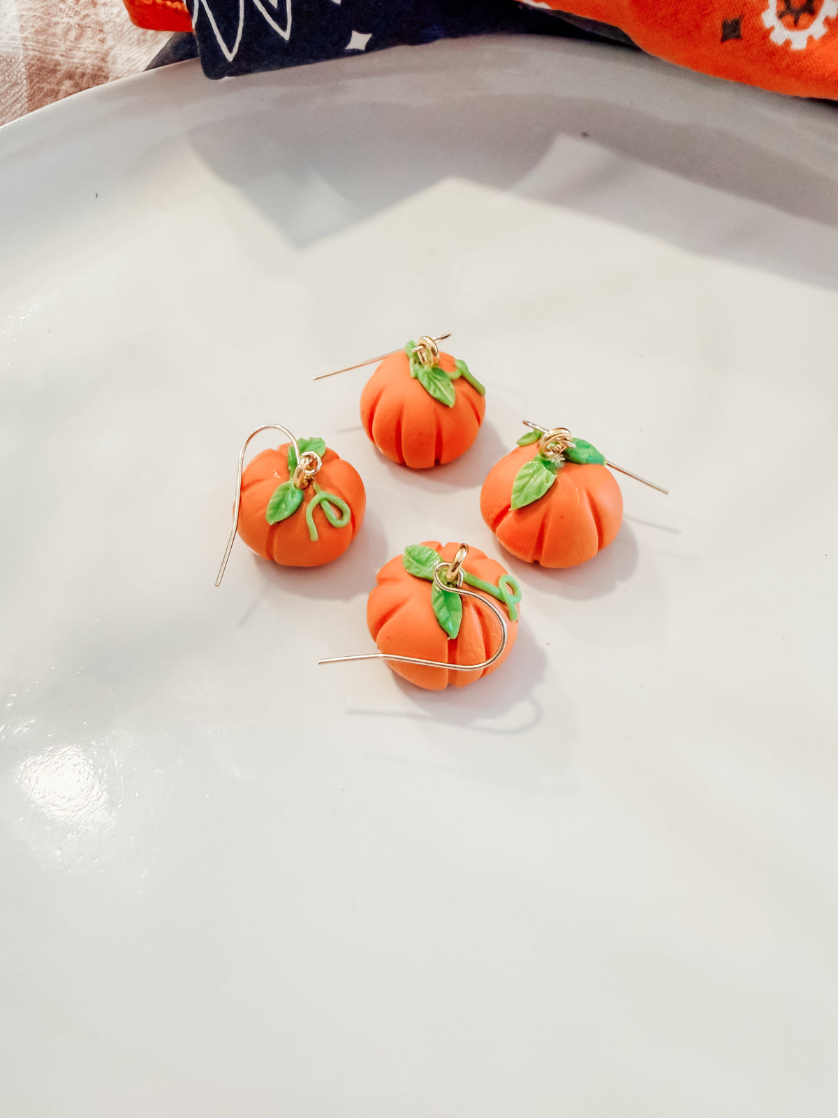 Pumpkin Dangles