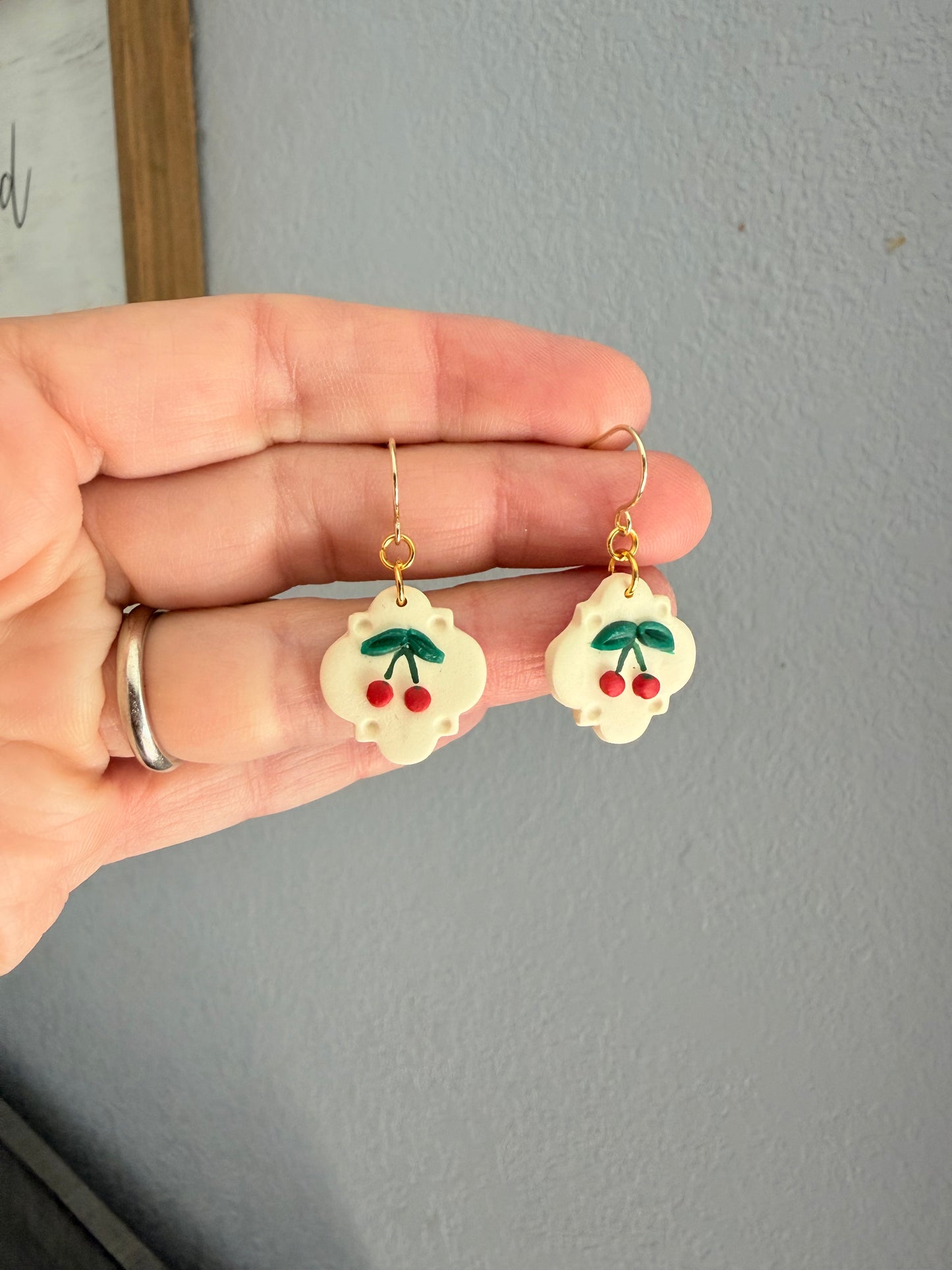 Mini Cherry Dangles