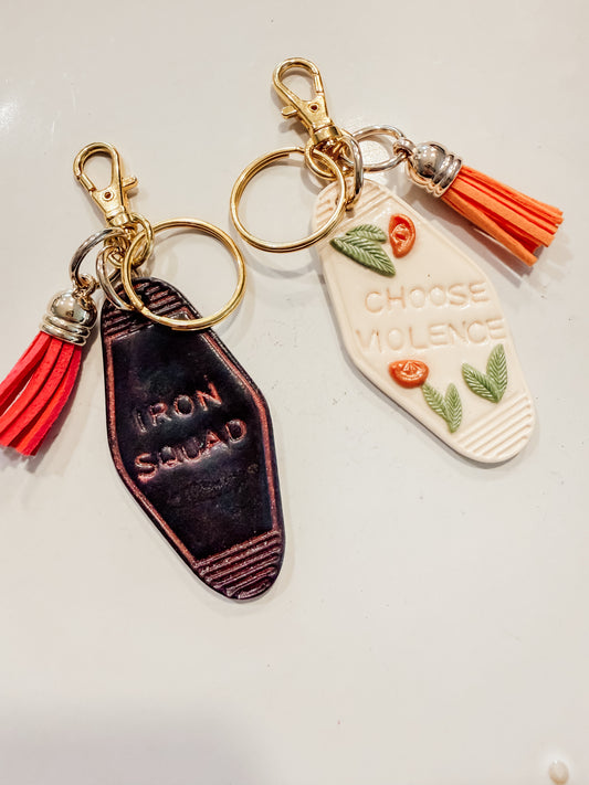 Fourth Wing Inspired Keychain