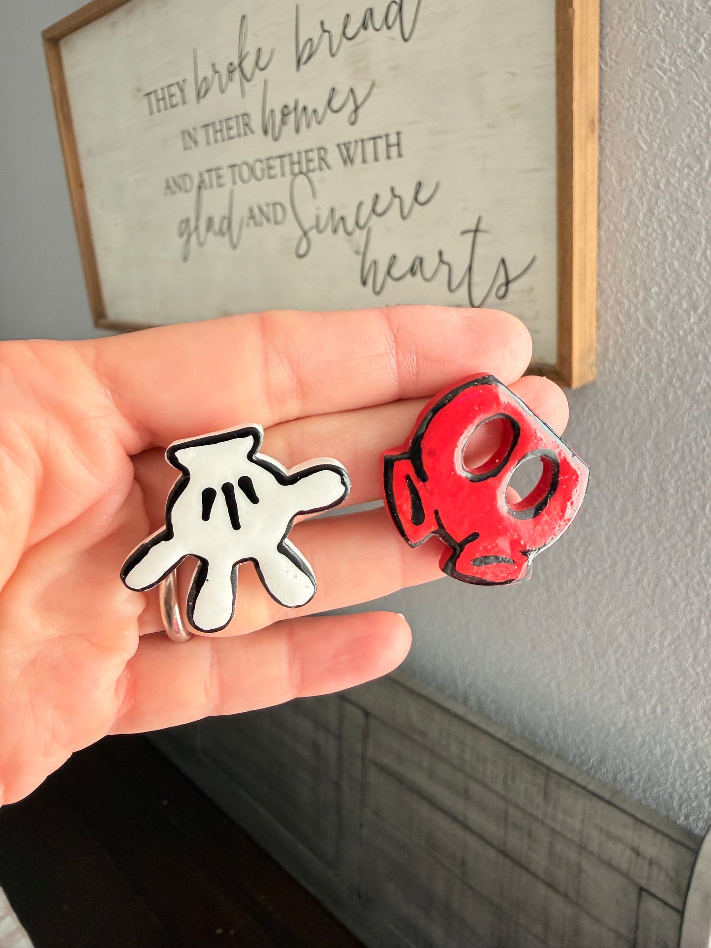 Big Stud Mouse Earrings