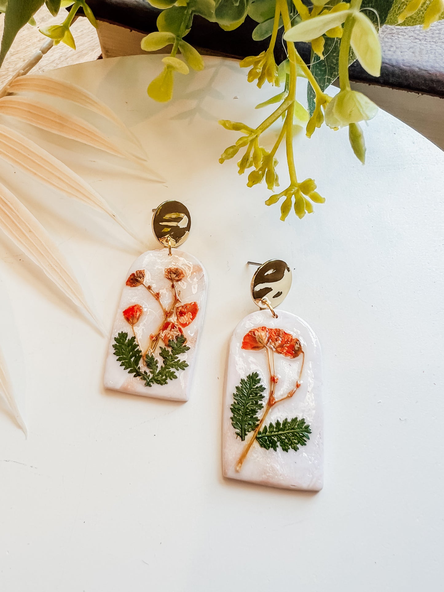 Vintage Floral Dangles