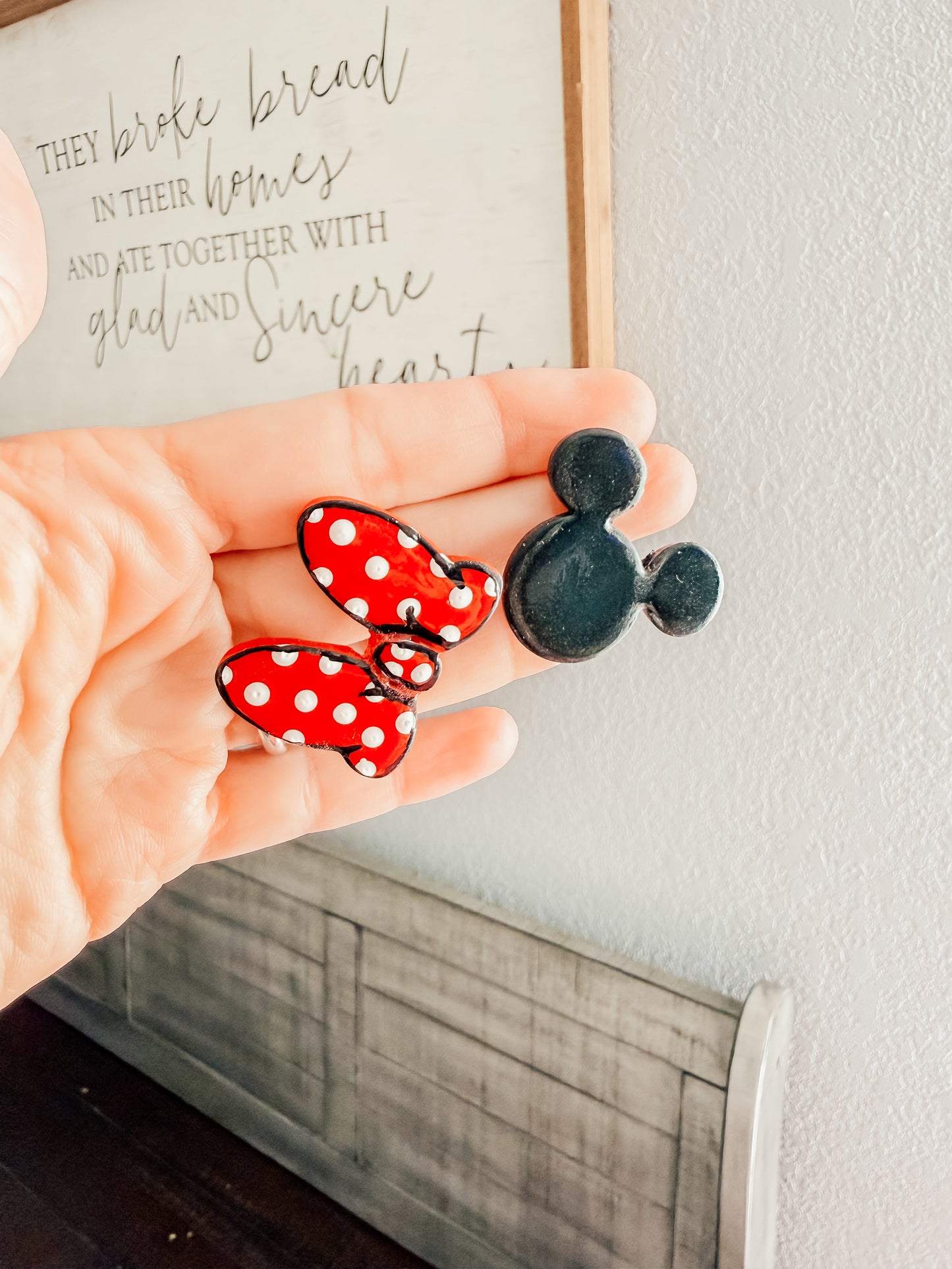 Big Stud Mouse Earrings