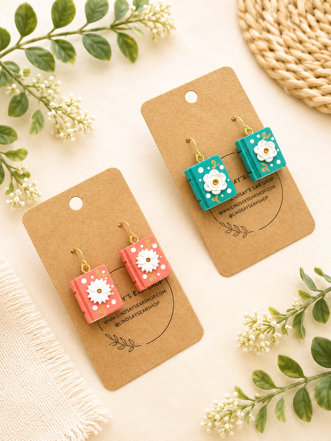 Cute Book Dangles