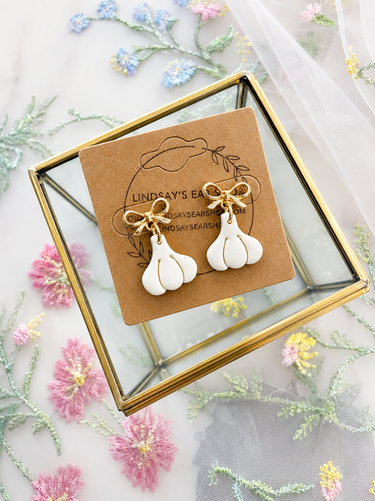 Garlic Bow Dangles