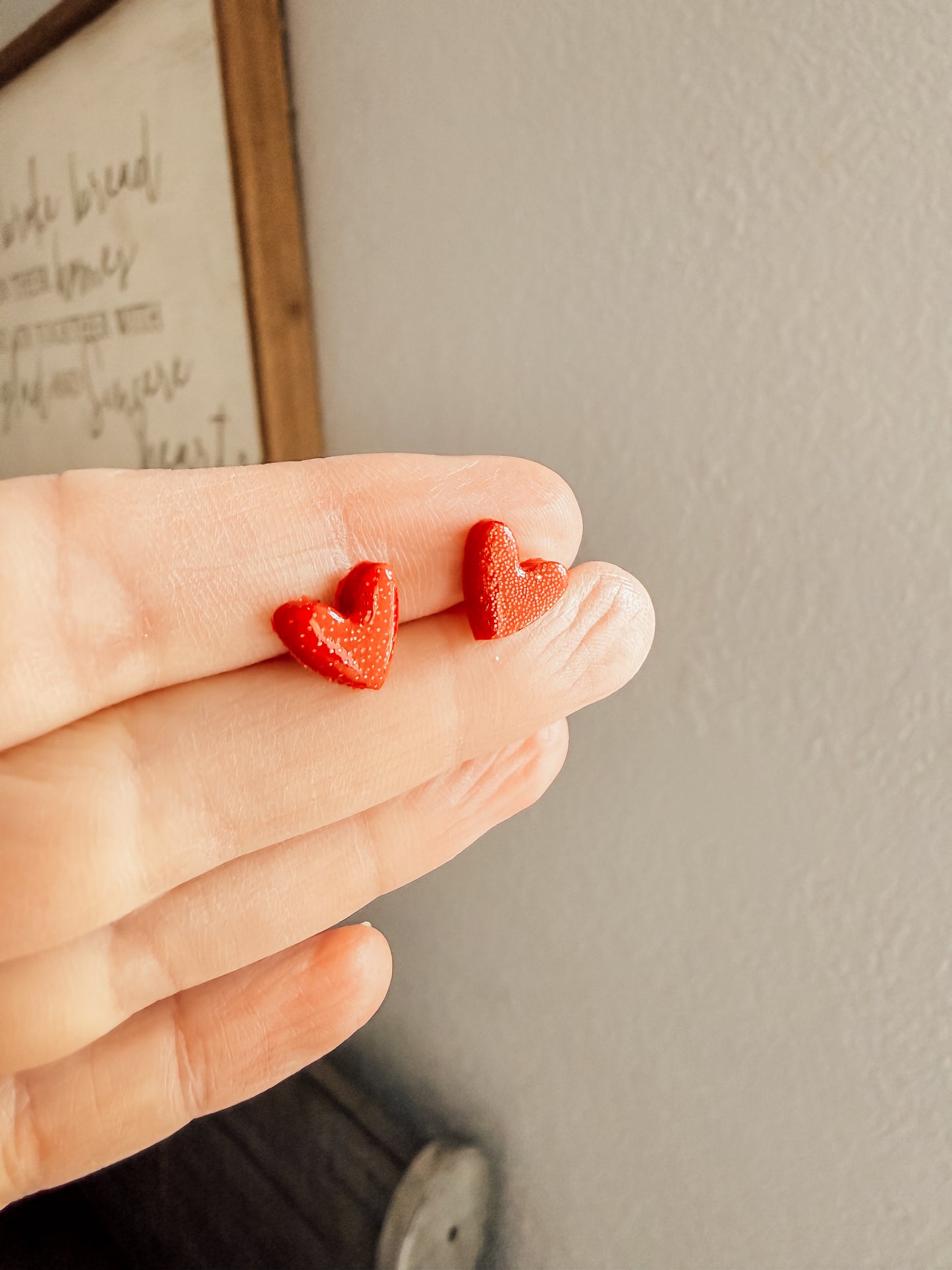 Mini Heart Studs