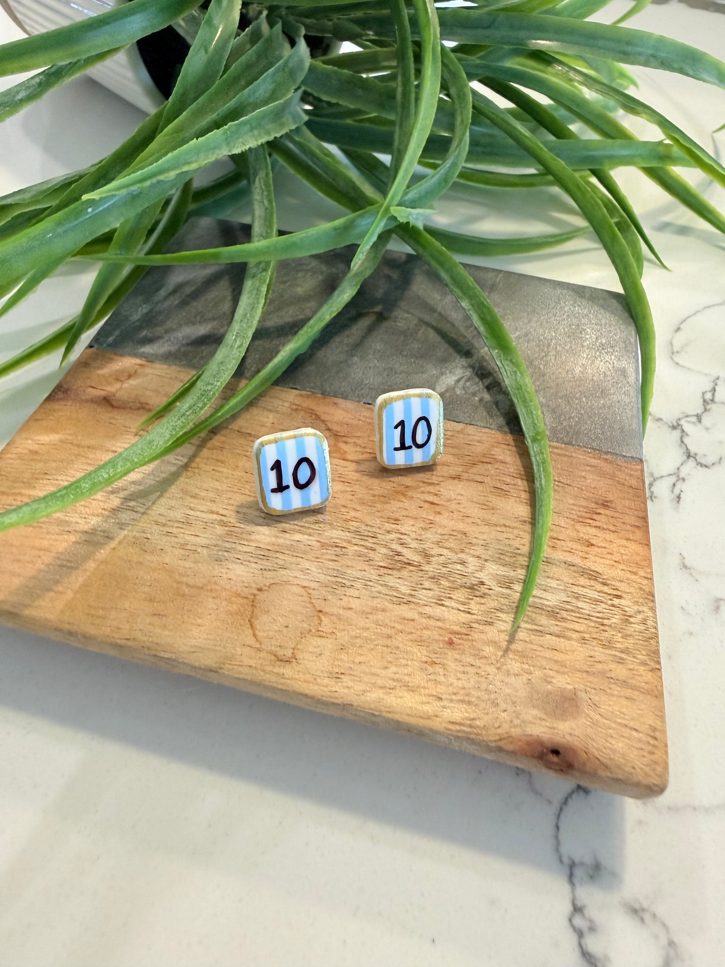Messi 10 Argentina studs