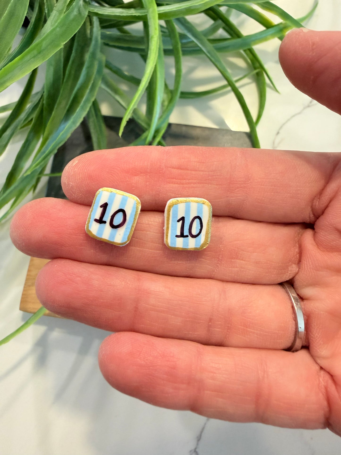 Messi 10 Argentina studs