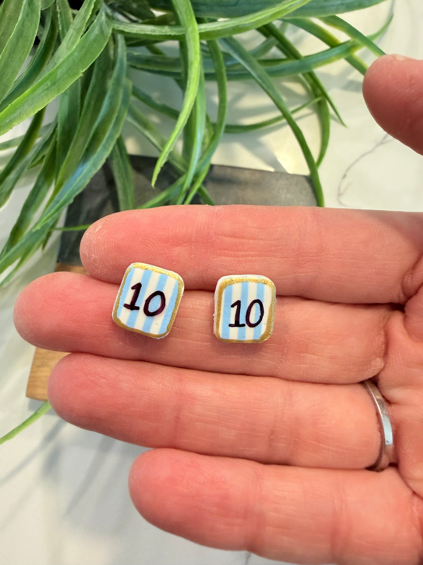 Messi 10 Argentina studs