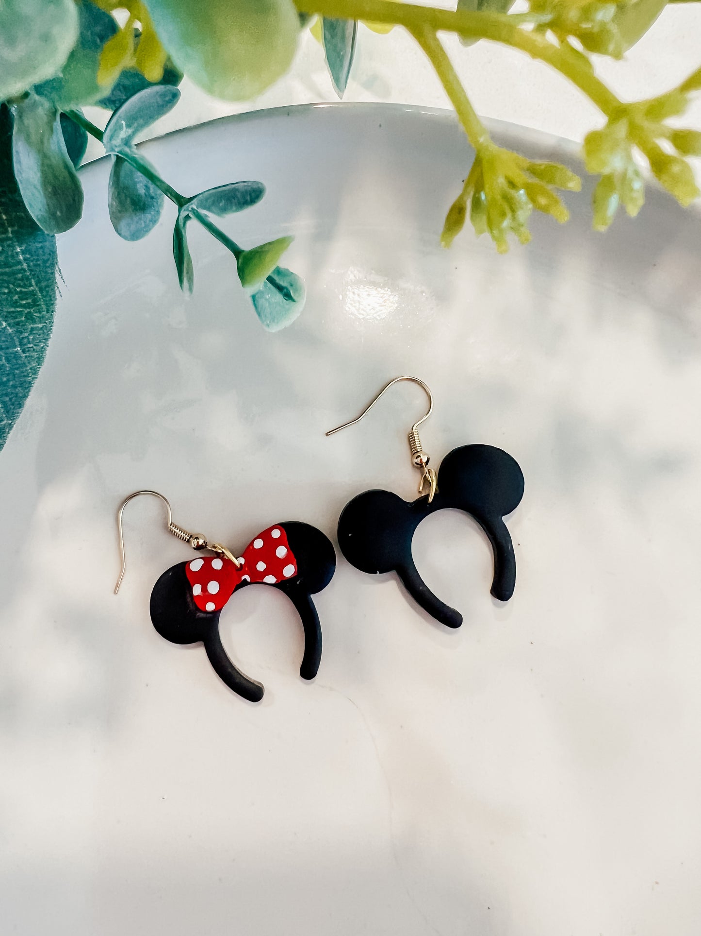 Mouse Headband Earrings